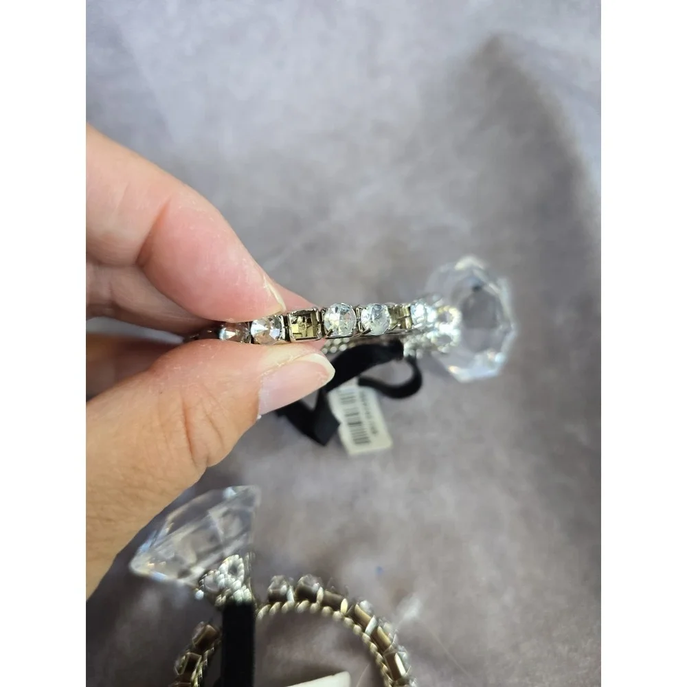 6 Pier 1 Engagement Ring Style Christmas Ornament Diamond Like Design Flaws
